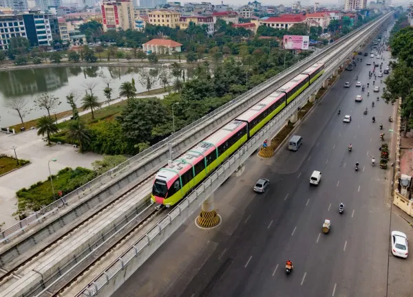 Metro số 3 Nhổn - Ga Hà Nội vận hành thử ra sao?