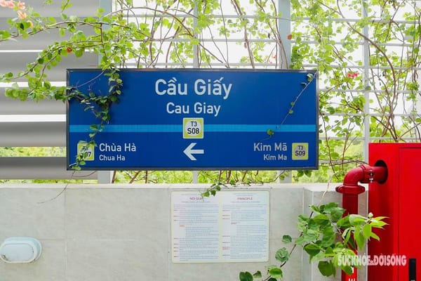 Khám phá các nhà ga trên cao tuyến Metro Nhổn - Ga Hà Nội